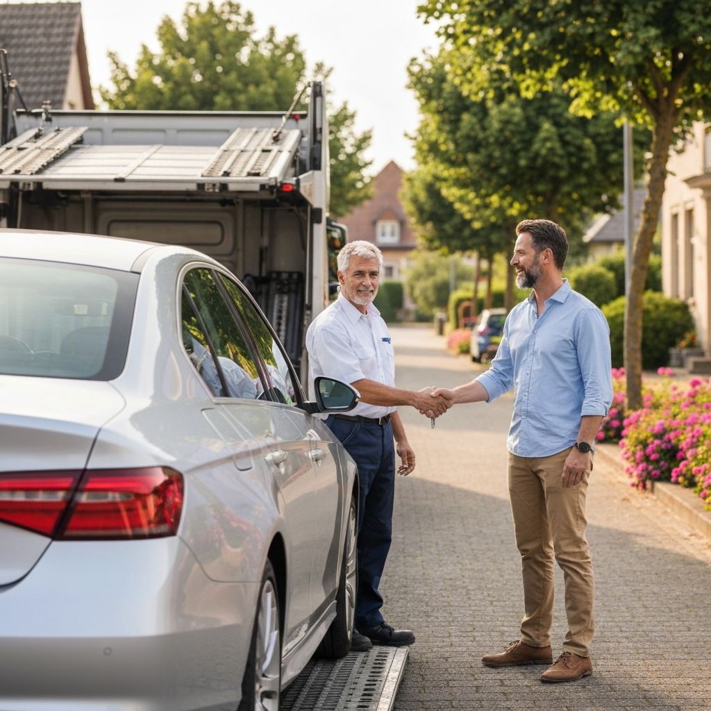 Dostawa samochodu pod dom w Polsce